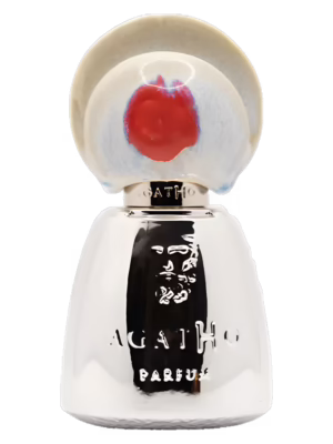 Agatho 195 a.C. perfumy niszowe w luksusowym flakonie, zielono-aromatyczna kompozycja z nutami liścia figi, granatu, bergamotki, mięty, figi, kardamonu, jaśminu, czarnej herbaty, kadzidła i cedru.
