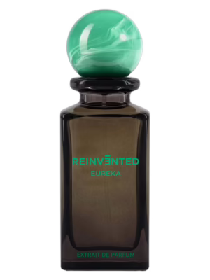 Reinvented Eureka perfumy niszowe w eleganckim flakonie, orientalno-przyprawowa kompozycja z nutami bergamotki, kawy, liścia fiołka, jaśminu, kardamonu, paczuli i sandałowca.