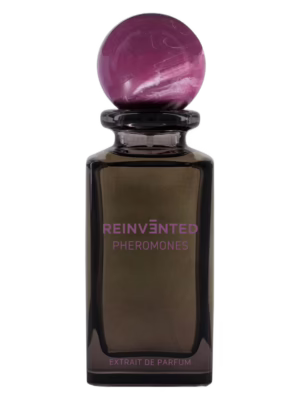 Reinvented Pheromones perfumy niszowe extrait de parfum w eleganckim flakonie, zmysłowa kompozycja z nutami bergamotki, szafranu, różowego pieprzu, jaśminu, róży, wanilii, sandałowca i piżma.
