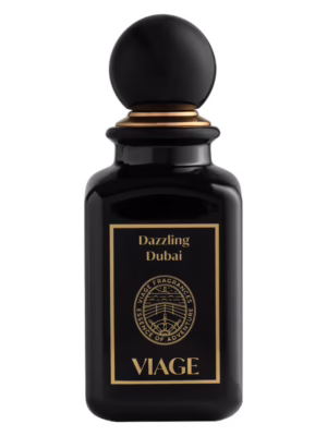 Viage Dazzling Dubai perfumy niszowe extrait de parfum w eleganckim flakonie, orientalno-ambrowa kompozycja z nutami róży damasceńskiej, grejpfruta, wanilii, wiciokrzewu, ambry i piżma.