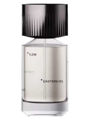 Ylem Parfums Eastern Veil perfumy niszowe w eleganckim flakonie, gourmandowo-drzewna kompozycja z nutami róży, popcornu, irysa, mchu dębowego, syropu klonowego, cedru i ambry.