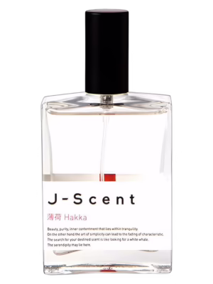 J-Scent Hanamizake perfumy niszowe eau de parfum w eleganckim flakonie, owocowo-kwiatowa kompozycja z nutami sake ginjo, gruszki, jabłka, maliny, kwiatu wiśni, róży, piżma i cedru.
