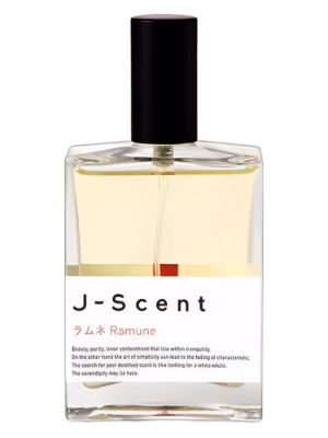 J-Scent Ramune Japanese Soda perfumy niszowe eau de parfum w eleganckim flakonie, świeża kompozycja z nutami aldehydów, cytryny, mięty, maliny, róży, magnolii, piżma i wanilii.