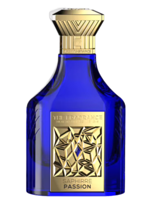 The Fragrance Saphirre Passion perfumy niszowe extrait de parfum w eleganckim flakonie, orientalno-przyprawowa kompozycja z nutami cynamonu, szafranu, róży, tytoniu, skóry, wanilii i tonki.