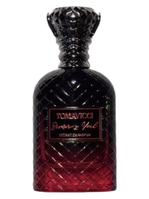Tomavicci Siren's Veil perfumy niszowe extrait de parfum w eleganckim flakonie, owocowo-gourmandowa kompozycja z nutami rumu, śliwki, maliny, bitej śmietany, tytoniu i ambry.